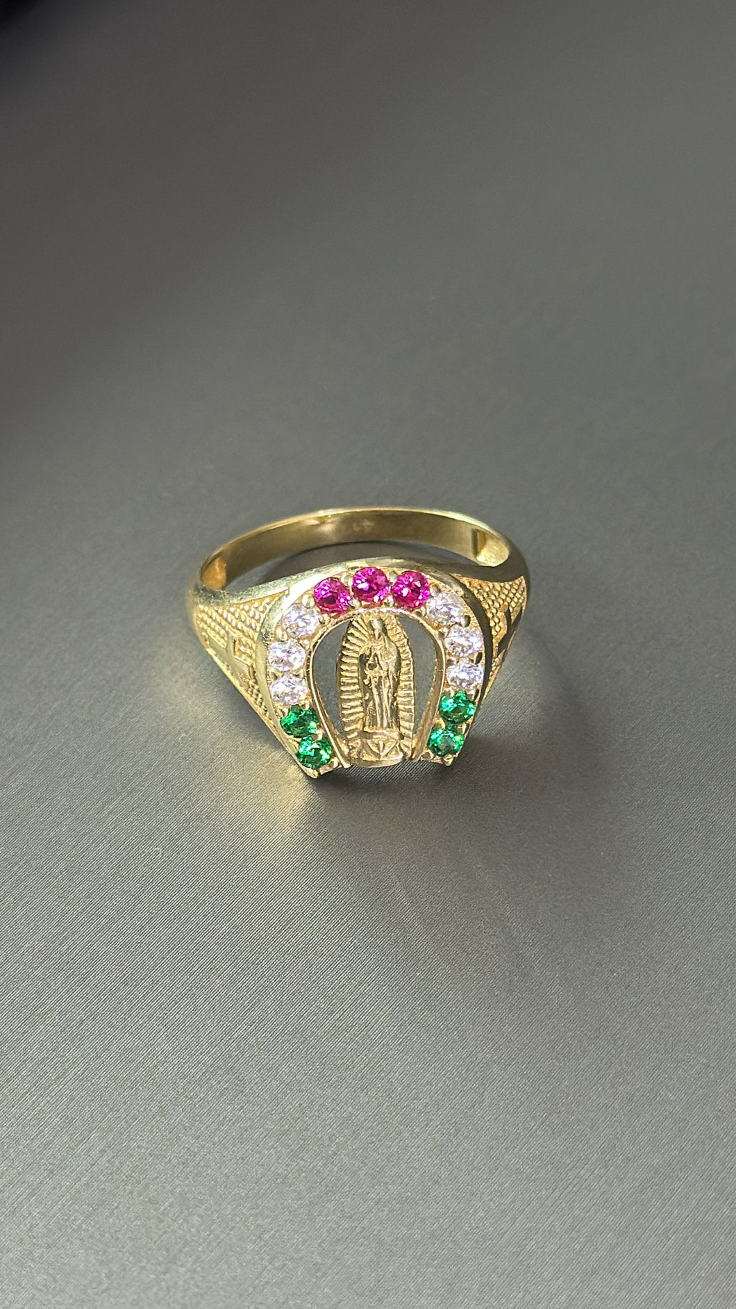 Anillo Virgen de Mujer Oro 10k