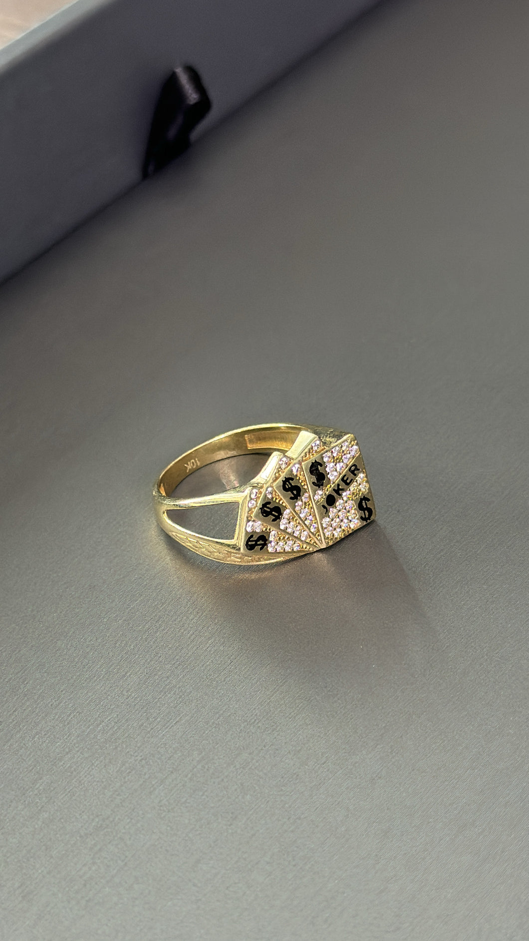 Anillo Poker Oro 10k