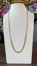 Cargar imagen en el visor de la galería, Cadena Italiana Lisa 6mm Oro 10k Sólida
