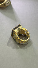 Cargar imagen en el visor de la galería, Anillo Monaco Black Oro 10k
