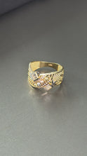 Cargar imagen en el visor de la galería, Anillo 3 Oros De Mujer Oro 10k
