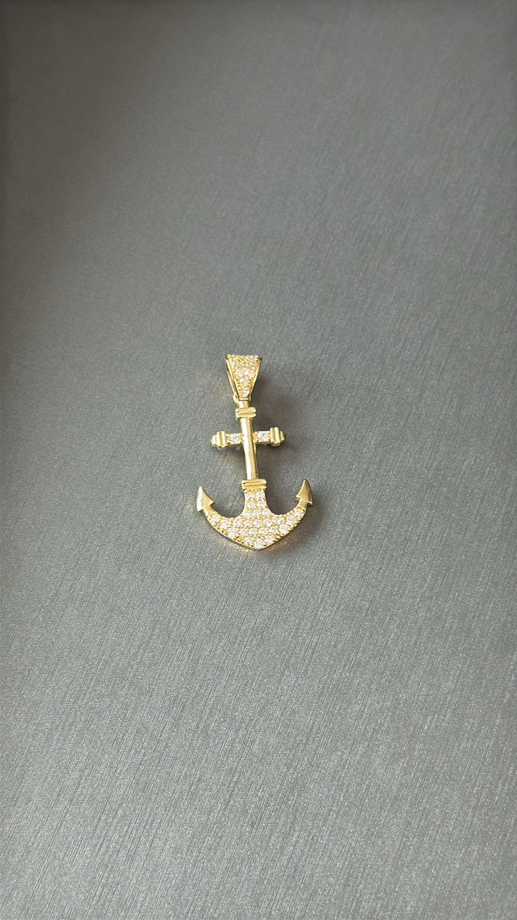 Dije Ancla de Barco Oro 10k