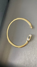 Cargar imagen en el visor de la galería, Pulsera Estilo Serpiente De Mujer 4mm Oro 10k
