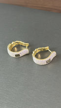 Cargar imagen en el visor de la galería, Argollas Monaco De Mujer Oro 10k
