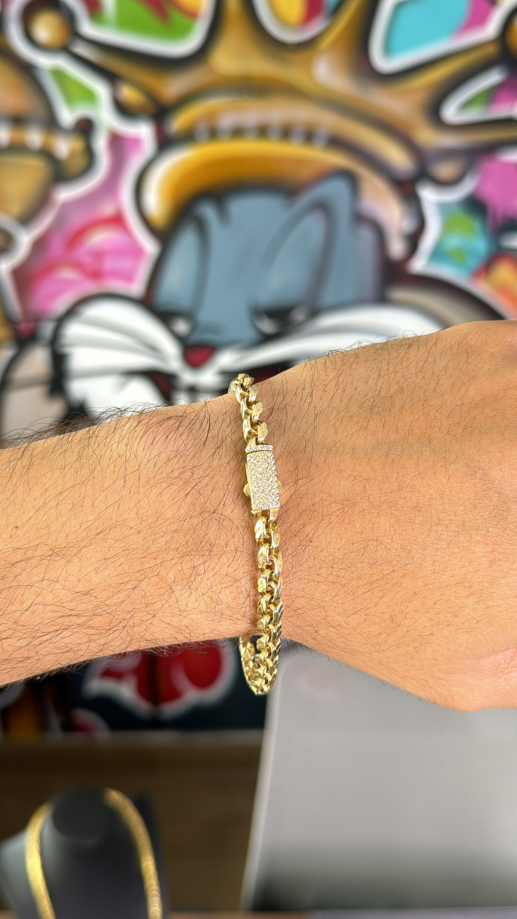 Pulsera ChinoBar 6mm Oro 10k