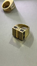 Cargar imagen en el visor de la galería, Anillo Monaco Oro 10k
