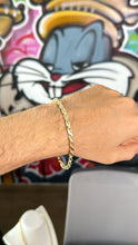 Cargar imagen en el visor de la galería, Pulsera Lazo 4mm Oro 10k
