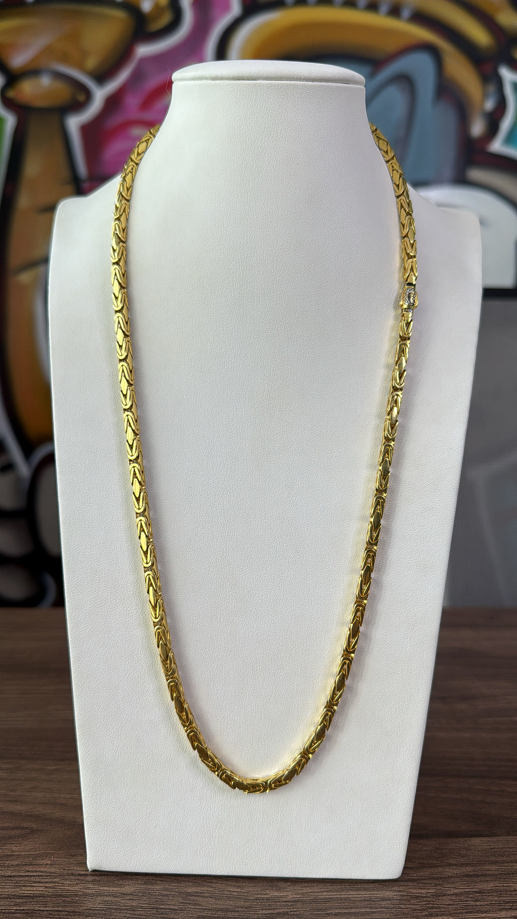 Cadena Del Rey Oro 10k