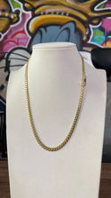 Cargar imagen en el visor de la galería, Cadena Classic 4mm Para Niños Oro 10k
