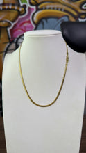 Cargar imagen en el visor de la galería, Cadena Italiana Lisa De Mujer 10k
