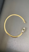 Cargar imagen en el visor de la galería, Pulsera Estilo Serpiente De Mujer 4mm Oro 10k
