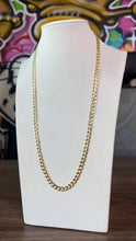 Cargar imagen en el visor de la galería, Cadena Italiana Lisa 6mm Oro 10k Sólida
