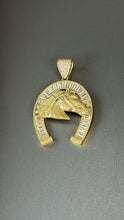 Cargar imagen en el visor de la galería, Dije Herradura Oro 10k
