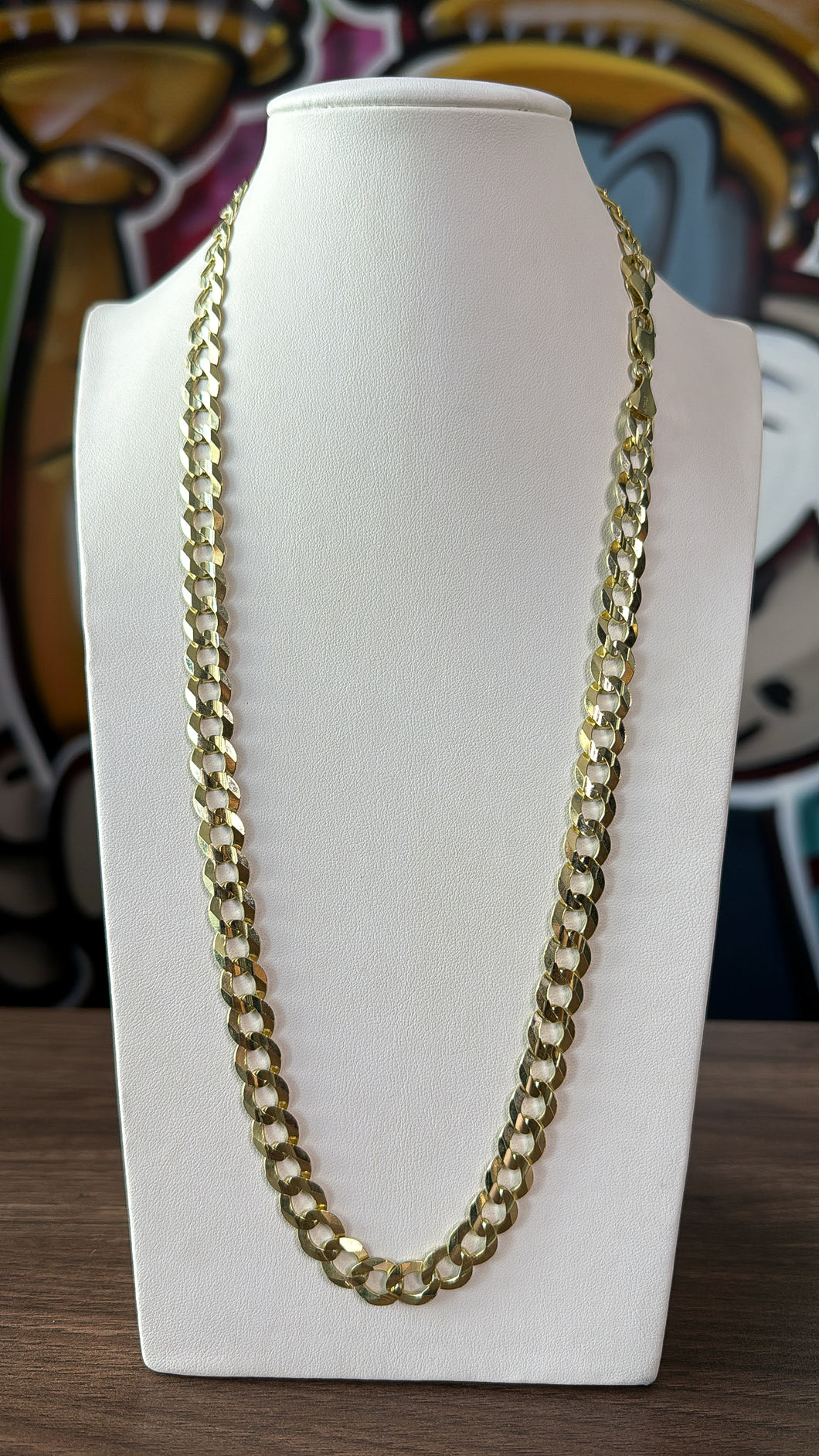 Cadena Italiana 1cm Oro 10k