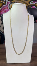 Cargar imagen en el visor de la galería, Cadena Martillada 4mm Oro 10k
