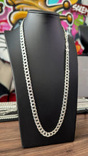 Cargar imagen en el visor de la galería, Cadena Cubana 9mm Plata Italiana
