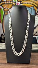 Cargar imagen en el visor de la galería, Cadena Cubana 1cm Plata Italiana
