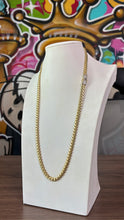 Cargar imagen en el visor de la galería, Cadena Classic Baguette 6.5mm Oro 10k
