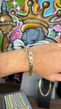 Cargar imagen en el visor de la galería, Pulsera Edge 8mm Oro 10k

