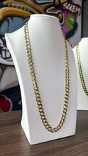 Cargar imagen en el visor de la galería, Cadena Italiana 1cm Oro 10k
