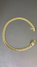 Cargar imagen en el visor de la galería, Pulsera Classic Lisa De Mujer 4mm Oro 10k
