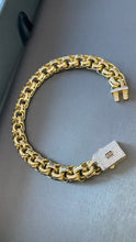 Cargar imagen en el visor de la galería, Pulsera Chinobar 9mm Oro 10k
