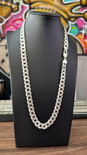 Cargar imagen en el visor de la galería, Cadena Cubana 1cm Plata Italiana

