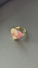 Cargar imagen en el visor de la galería, Anillo Corazon De Mujer Oro 10k
