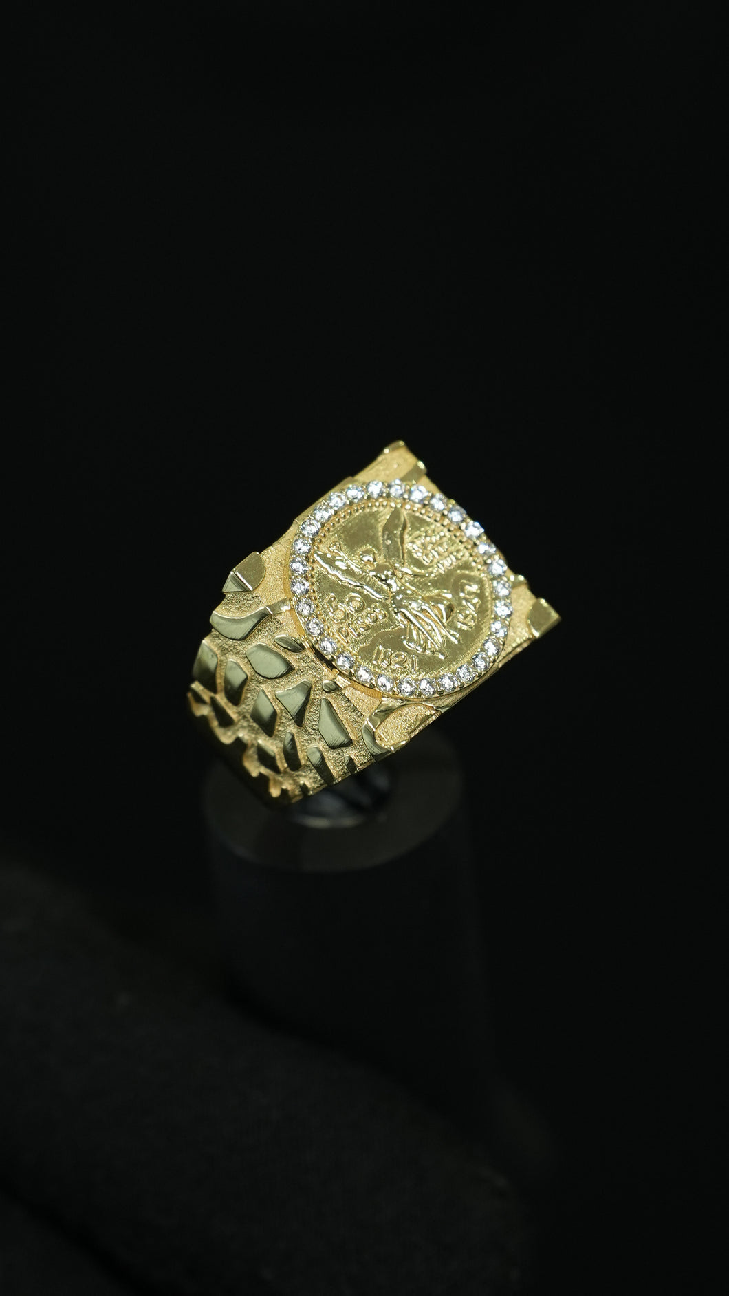 Anillo Peso Centenario Oro 10k