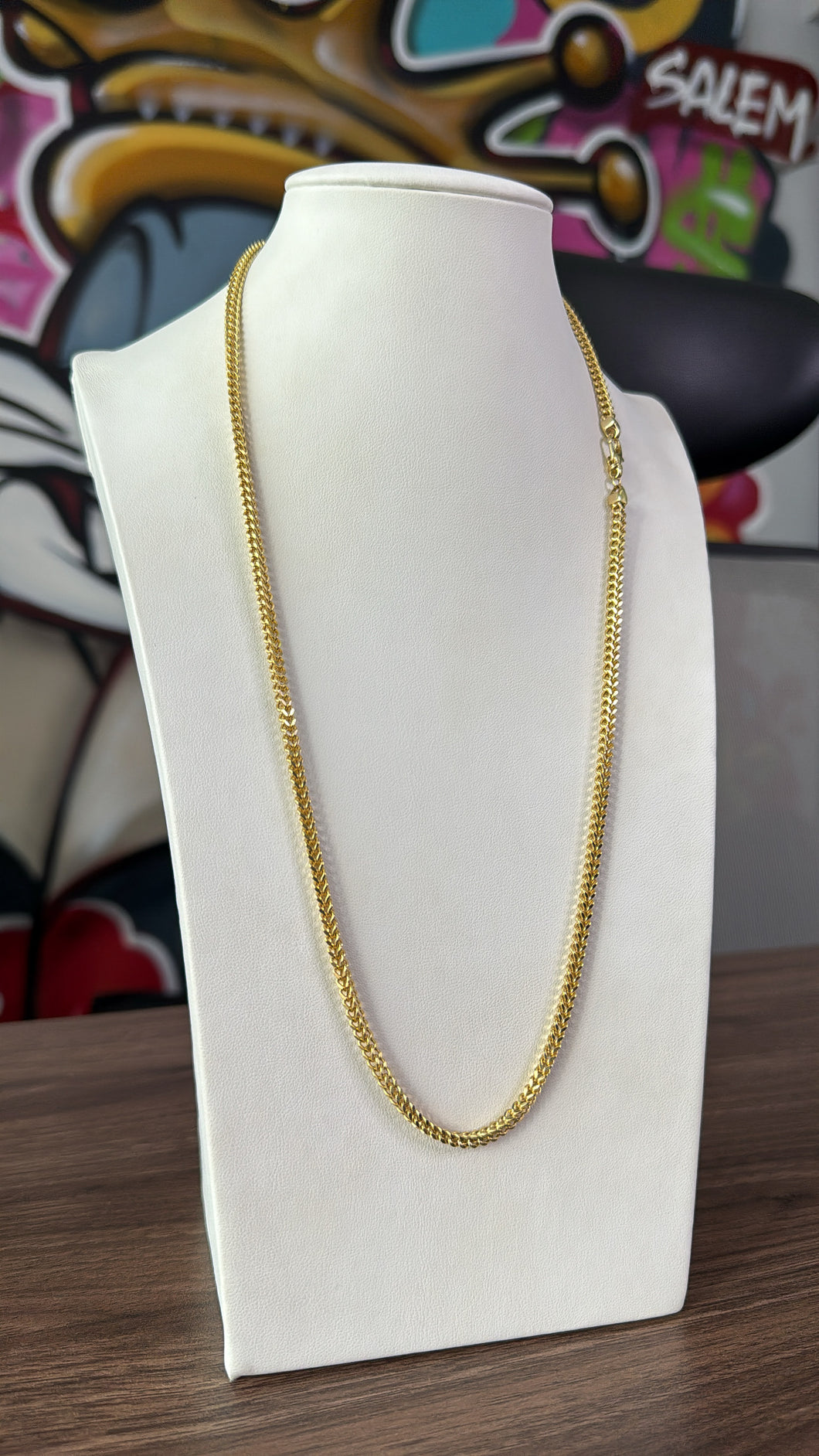 Cadena Franco 3.5mm Oro 10k