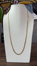 Cargar imagen en el visor de la galería, Cadena Martillada 5mm Oro 10k Sólida
