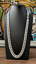 Cargar imagen en el visor de la galería, Cadena Cubana 1.3cm Plata Italiana
