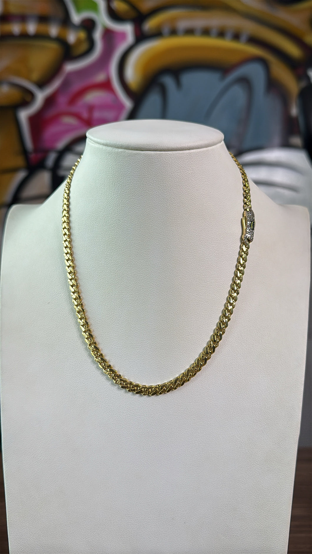 Cadena Classic Para Niños 5mm Oro 10k