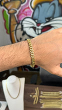 Cargar imagen en el visor de la galería, Pulsera Flex 8mm Oro 10k
