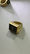 Cargar imagen en el visor de la galería, Anillo Monaco Black Oro 10k
