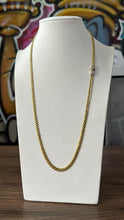 Cargar imagen en el visor de la galería, Cadena Classic Baguette 5mm Oro 10k
