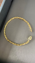 Cargar imagen en el visor de la galería, Pulsera Lisa Del Rey 4mm Oro 10k

