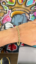 Cargar imagen en el visor de la galería, Pulsera ChinoBar 6mm Oro 10k
