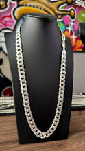 Cargar imagen en el visor de la galería, Cadena Cubana 1.3cm Plata Italiana
