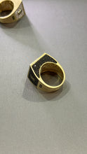 Cargar imagen en el visor de la galería, Anillo Monaco Black Oro 10k
