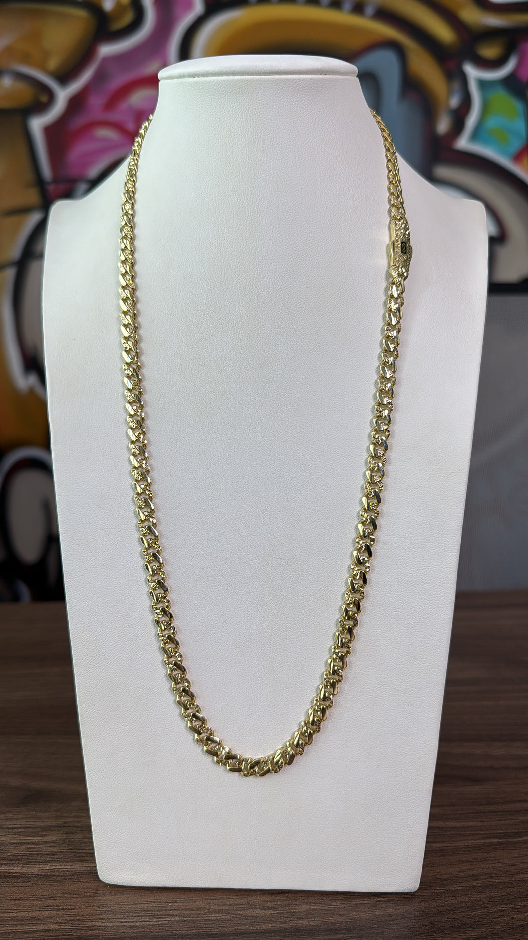 Cadena Intercalada 6.5mm Oro 10k