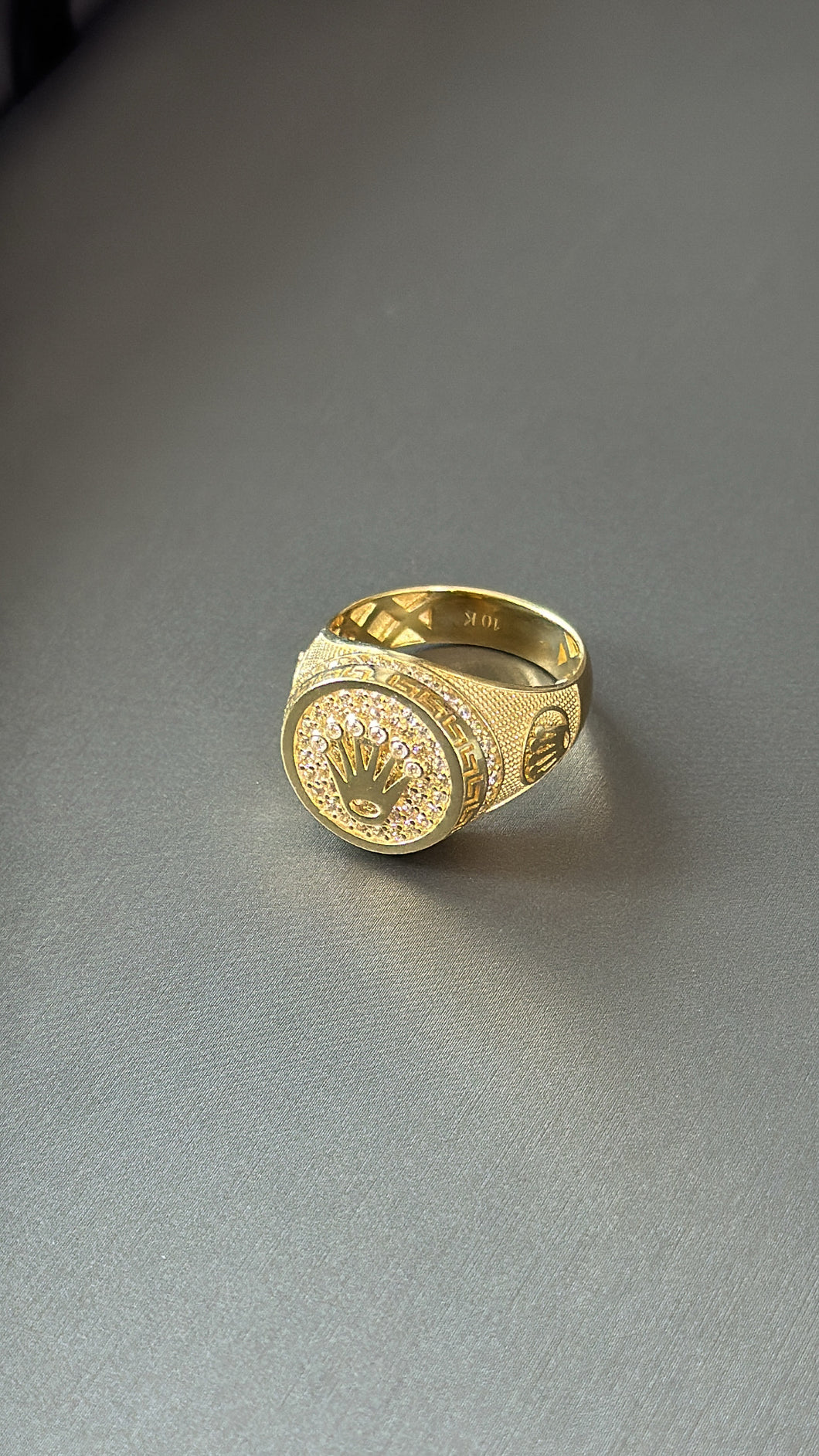 Anillo Rolex Redondo Oro 10k