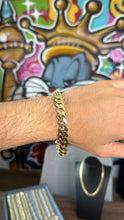 Cargar imagen en el visor de la galería, Pulsera Edge 11mm Oro 10k
