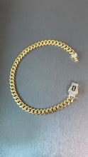 Cargar imagen en el visor de la galería, Pulsera Classic Baguette 5mm Oro 10k
