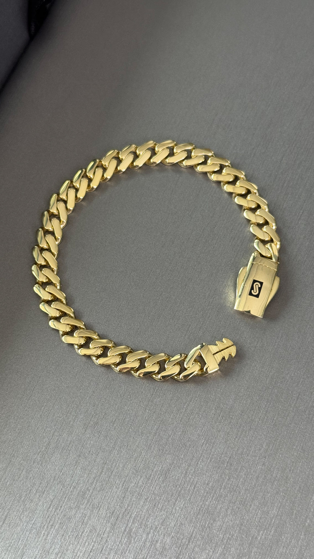 Pulsera Classic Lisa De Mujer 8mm Oro 10k