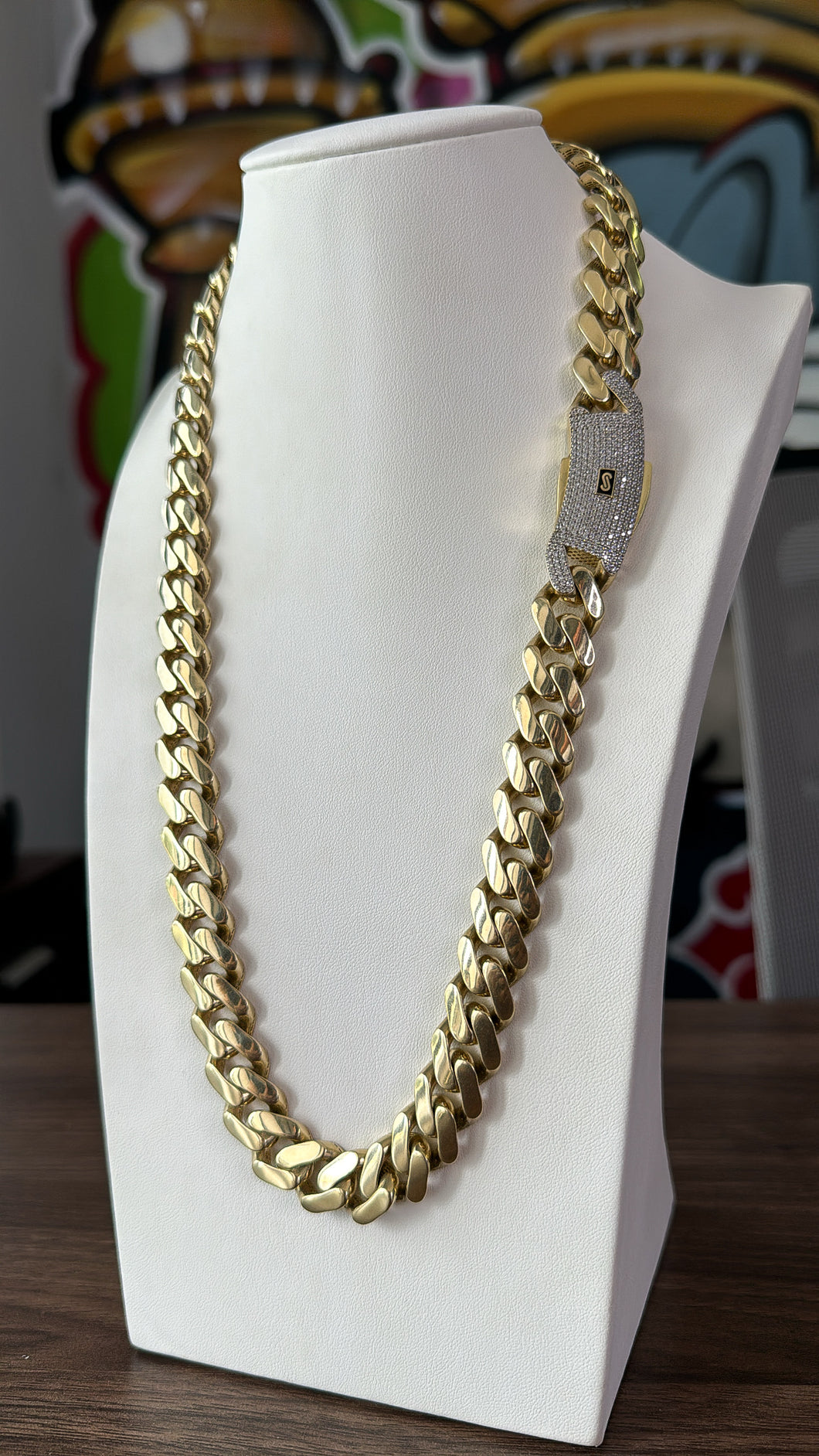 Cadena Classic 15.5mm Oro 10k