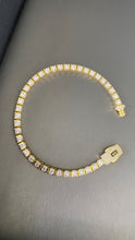 Cargar imagen en el visor de la galería, Pulsera Tennis 4mm de Mujer Oro 10k
