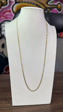 Cargar imagen en el visor de la galería, Cadena Martillada 3mm Oro 10k
