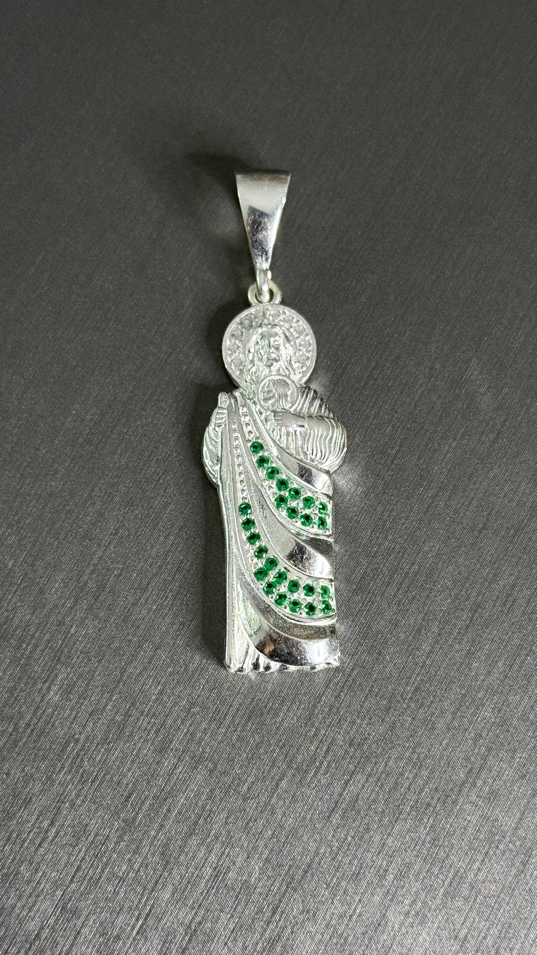 Dije San Judas Pequeño Plata Italiana