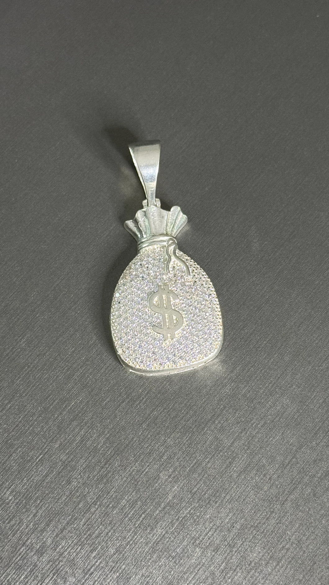 Dije Bolsa de Dinero Plata Italiana